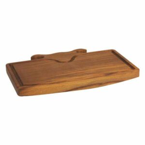 Деревянная разделочная доска Lava Iroko Wood Special shape 27x38см