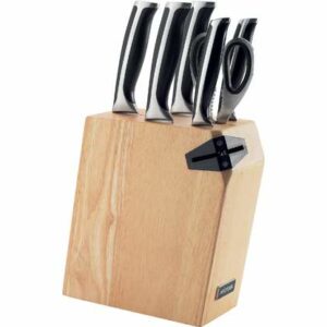 Набор кухонных ножей ножниц Nadoba Ursa и блока для ножей с ножеточкой