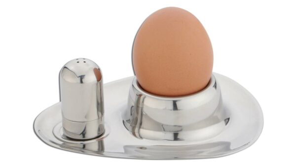 Подставка для яйца с солонкой Weis 12х10,5см