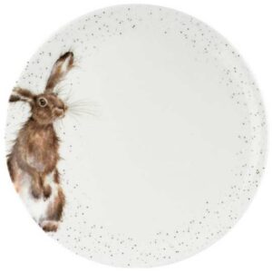Тарелка обеденная Royal Worcester Забавная фауна Кролик 27см