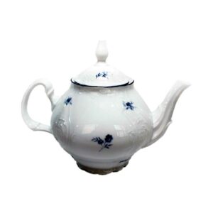 Чайник с крышкой Тхун Bernadotte Синие мелкие цветы 1,2 л 2