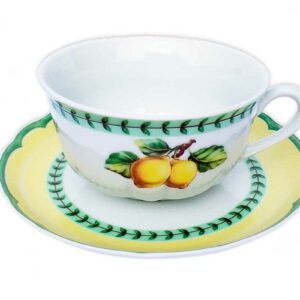 Чашка с блюдцем Тхун Роза Мелкие ягоды 225 млx150 см 2