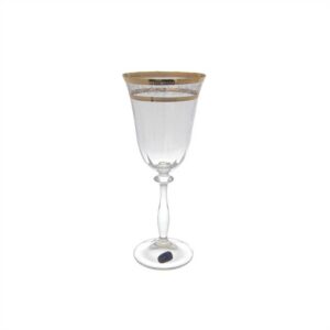 Набор бокалов для вина Кристалекс Богемия Золотой Лист V-D 250 мл 2