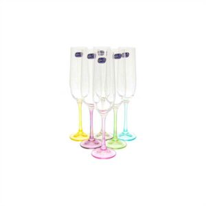 Набор фужеров для шампанского Кристалекс Богемия Арлекино 190 мл 501522