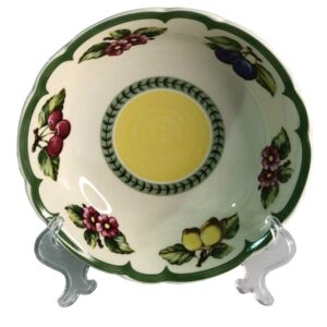 Салатник круглый Тхун Роза Фрукты Ivory 19 см 2