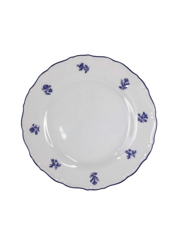 Тарелка десертная Тхун Офелия Мелкие синие цветы 17 см 2