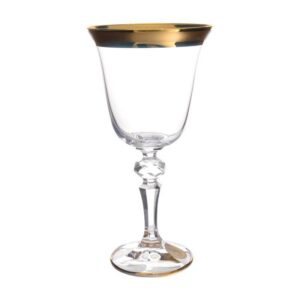 Набор бокалов для вина Богемия А-М Кристина Матовая полоса180 мл 2