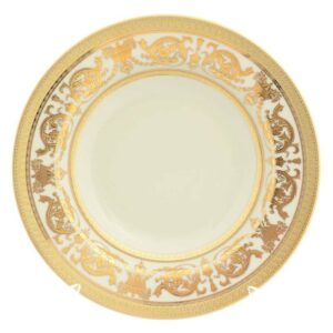 Набор глубоких тарелок Falkenporzellan Imperial White Gold 22 см 2