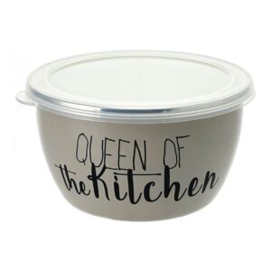 Миска Metrot Queen of Kitchen без ручек с пластиковой крышкой 1