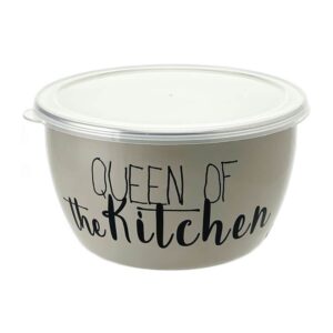 Миска Metrot Queen of Kitchen без ручек с пластиковой крышкой 2