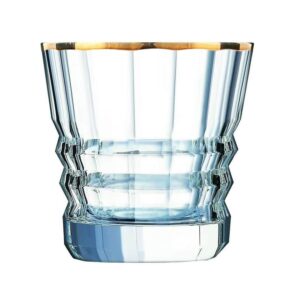 Набор стаканов низких Cristal d’Arques Architecte Gold 320 мл