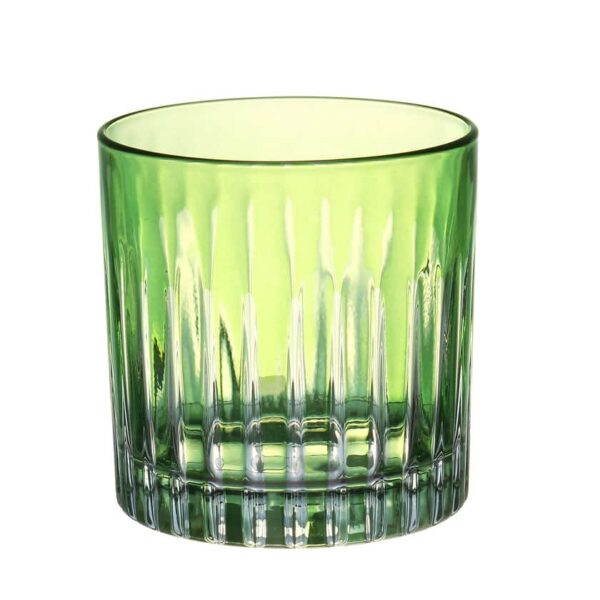Набор стаканов RCR Cristalleria Italiana Таймлесс зеленый 313 мл