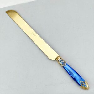 Нож для хлеба Domus Dubai синий
