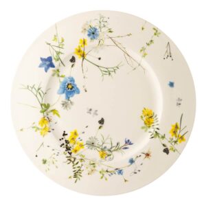 Блюдо круглое с бортом Rosenthal Альпийские цветы Д33 см Посуда Москва