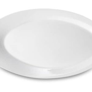 Блюдо овальное Narumi Воздушный белый 38 см Посуда Москва