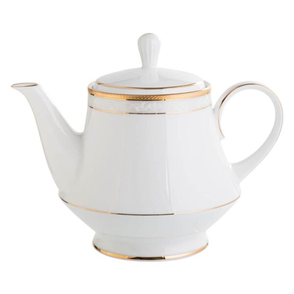 Чайник Noritake Хэмпшир золотой кант 1