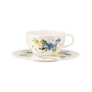 Чашка чайная с блюдцем Rosenthal Альпийские цветы 250 м Посуда Москва