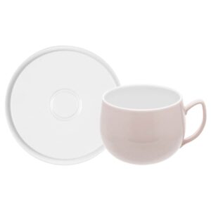 Чашка для завтрака с блюдцем Degrenne Salam 420 мл розовая Посуда Москва