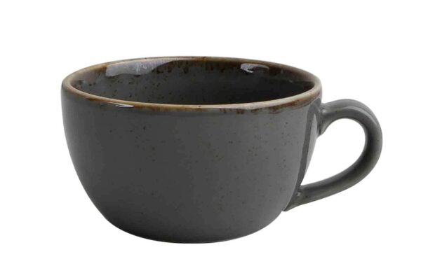 Чашка Porland Dark Grey Seasons 250 мл темно-серый Posuda Moskva