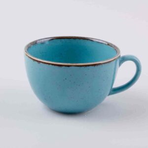 Чашка Porland Seasons Turquoise 340 мл бирюзовый Posuda Moskva