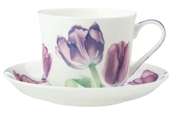 Чашка с блюдцем Maxwell Williams Тюльпаны 0