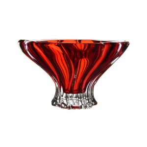 Конфетница Aurum Crystal Plantica 15 см Red 57439 Посуда Москва