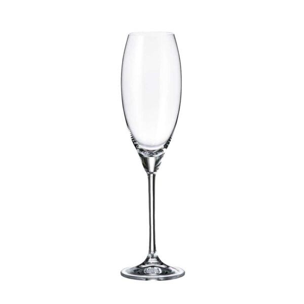 Набор бокалов для шампанского Crystalite Bohemia Carduelis Cecilia 290 мл 50791 Посуда Москва