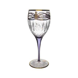 Набор бокалов для вина Timon Violet Gold 300 мл 56722 Посуда Москва
