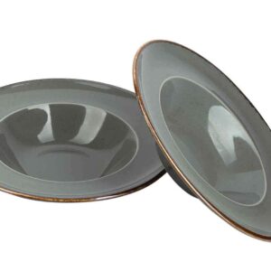 Набор глубоких тарелок для пасты 25 см Porland Seasons 500 мл 2 пр тёмно-серый Posuda Moskva