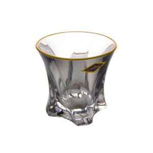 Набор стаканов для виски Aurum Crystal Cooper 320 мл серебро с зол 57451 Посуда Москва
