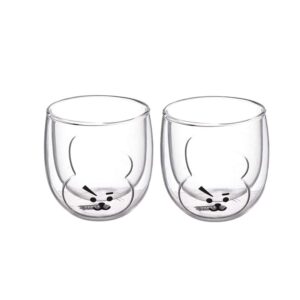 Набор стаканов с двойным стеклом Repast Animals 300 мл 57226 Посуда Москва