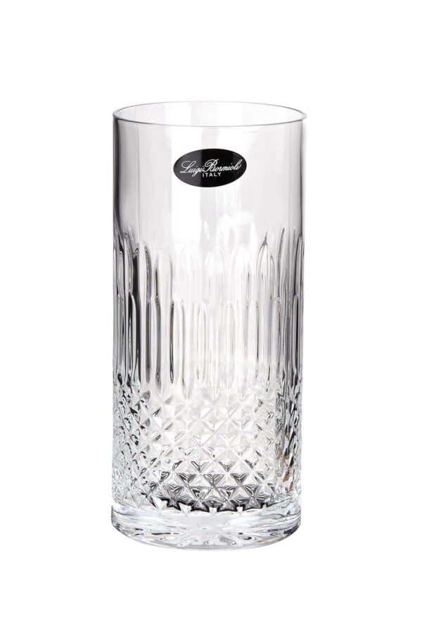 Набор стаканов высоких Luigi Bormioli Diamante 480 мл хрустальное стекло 4 шт Posuda Moskva