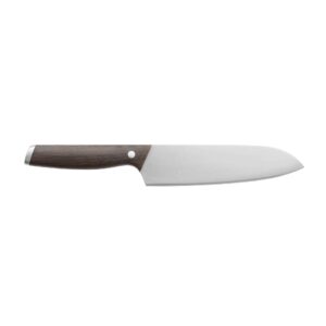 Нож сантоку Berghoff Essentials с рукоятью из темного дерева 17