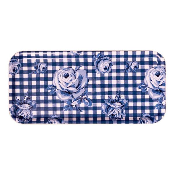 Поднос Katie Alice Vintage Indigo 32x15см Posuda Moskva