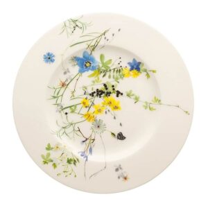 Тарелка десертная с бортом Rosenthal Альпийские цветы 19 см Посуда Москва