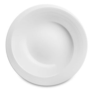 Тарелка суповая Narumi Воздушный белый 23 см Посуда Москва