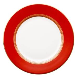 Тарелка закусочная Wedgwood Ренессанс 20 см красная Посуда Москва