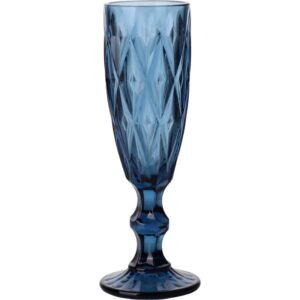 Бокал-флюте для шампанского Glassware 140 мл синий