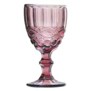 Бокал для вина Glassware Узор 340 мл фиолетовый