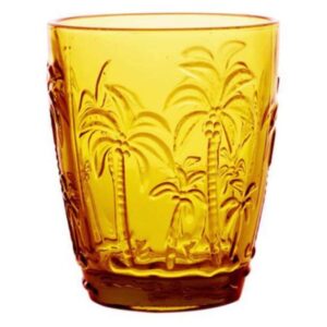 Стакан Glassware Олд фэшн Пальма желтый