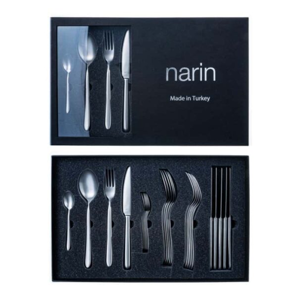 Набор столовых приборов Narin Pladies Satin 6 перс 24 пр