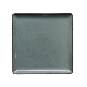 Тарелка квадратная Kutahya Pearl синий 23x23 см