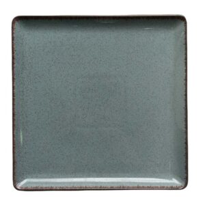 Тарелка квадратная Kutahya Pearl синий 27x27 см
