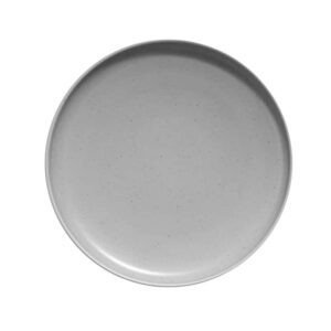 Тарелка с бортом Kutahya Moderna матовый серый 24 см
