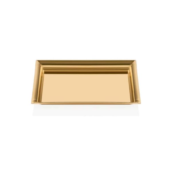 Блюдо прямоугольное Narin 22,6x15,2 см матовое золото