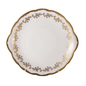 Блюдо круглое с ручками Bavarian Porcelain Мария Тереза 2752 27 см posuda-moskow