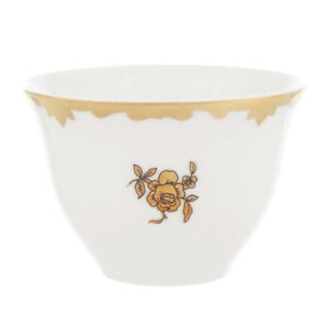 Чашка Weimar Porzellan Роза золотая-Арабика 100 мл posuda-moskow