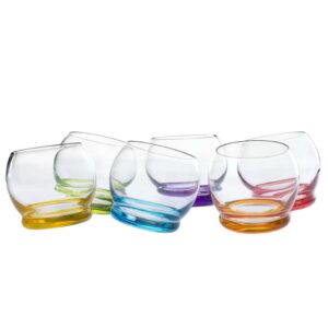 Набор стаканов Union Glass Crazy Неваляшки 390 мл 6 шт posuda-moskow