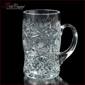 Кружка для пива Aleks Crystal Холодные Цветы posuda-moskow