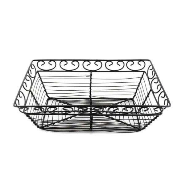 Корзинка для подачи P L Proff Cuisine 23x15x7.5 см черная posuda moskow